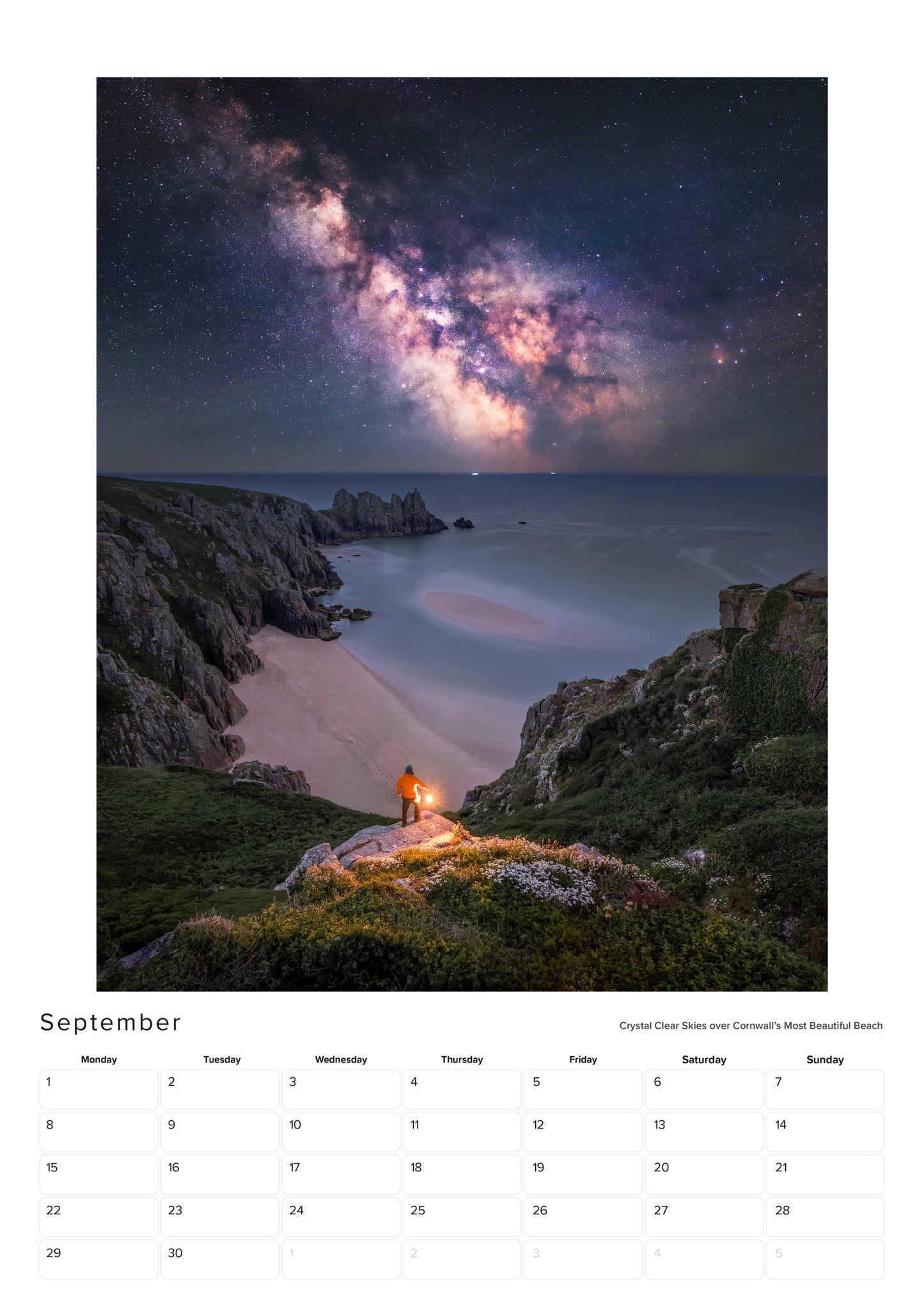 2025 Cornwall Calendar